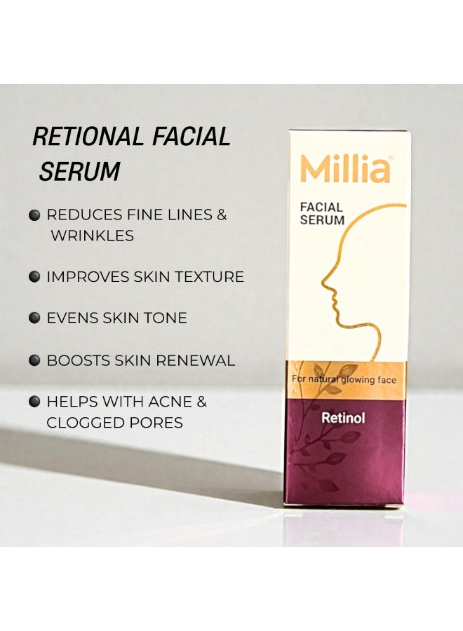 Millia Retinol Serum 40 ml – Anti-Aging, Skin Renewal & Dark Spot Corrector - Image 2